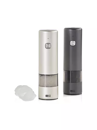 AD HOC | Macinasale e pepe elettrico MILL17cm grigio scuro e chiaro | 